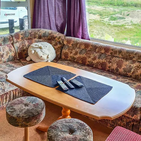 Gorgeous Stacaravan In Sapunki With Kitchen Camping
